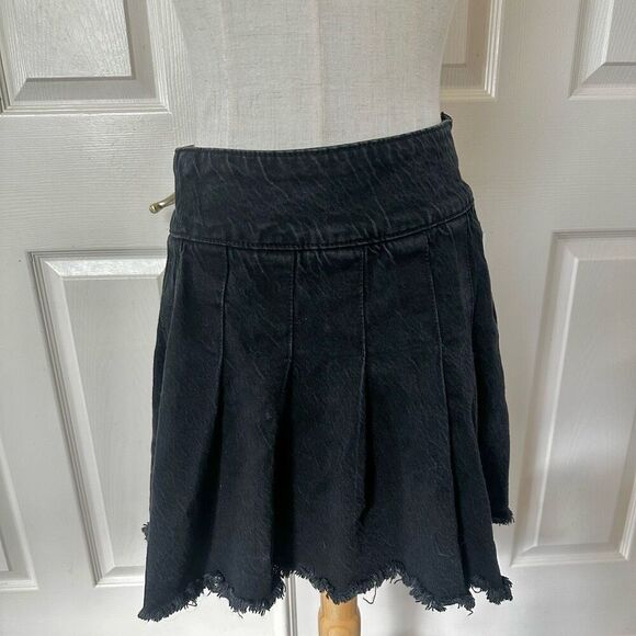 Free People black private school pleated skirt - Picture 9 of 14